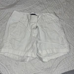 White J. Crew Shorts